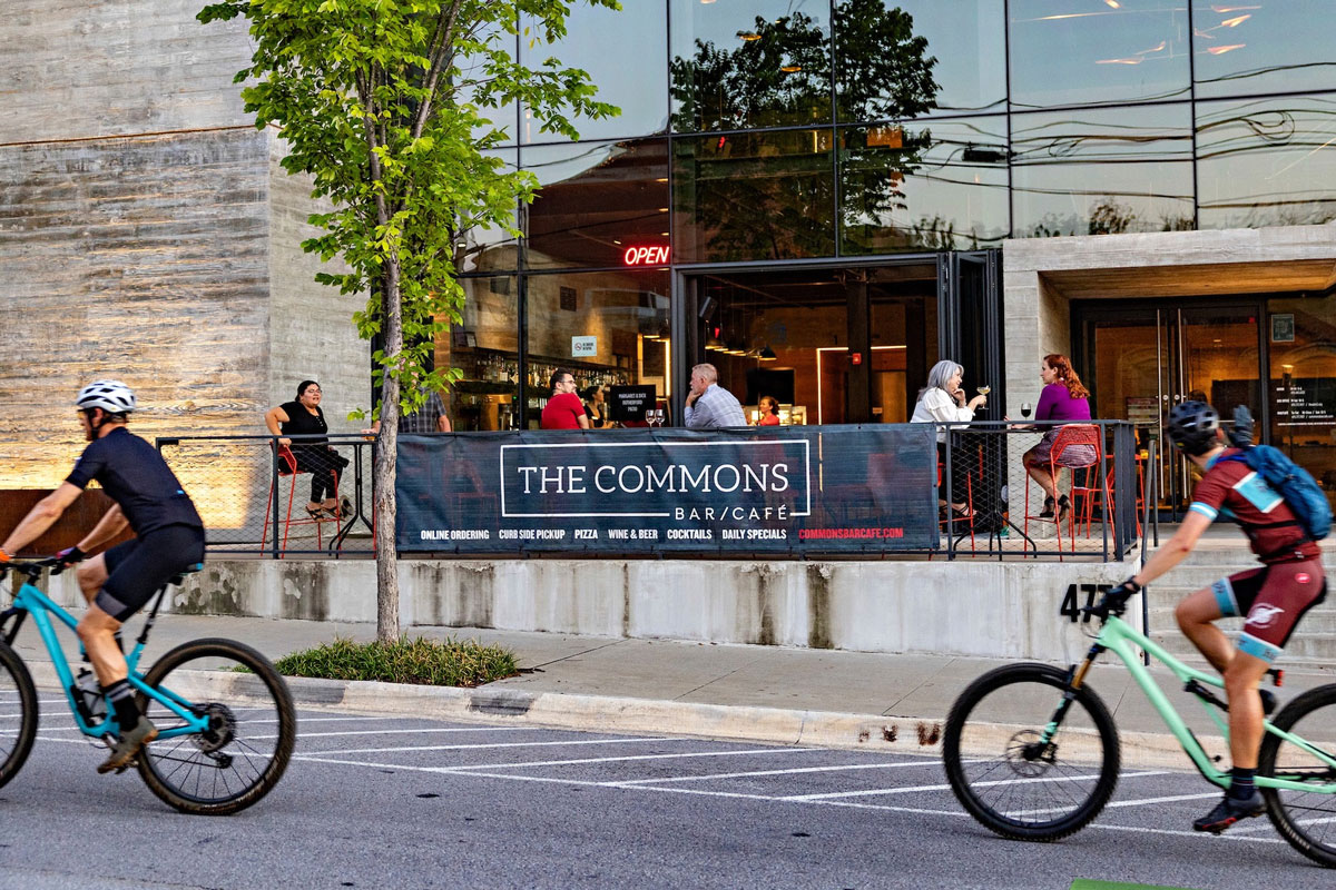 The Commons patio