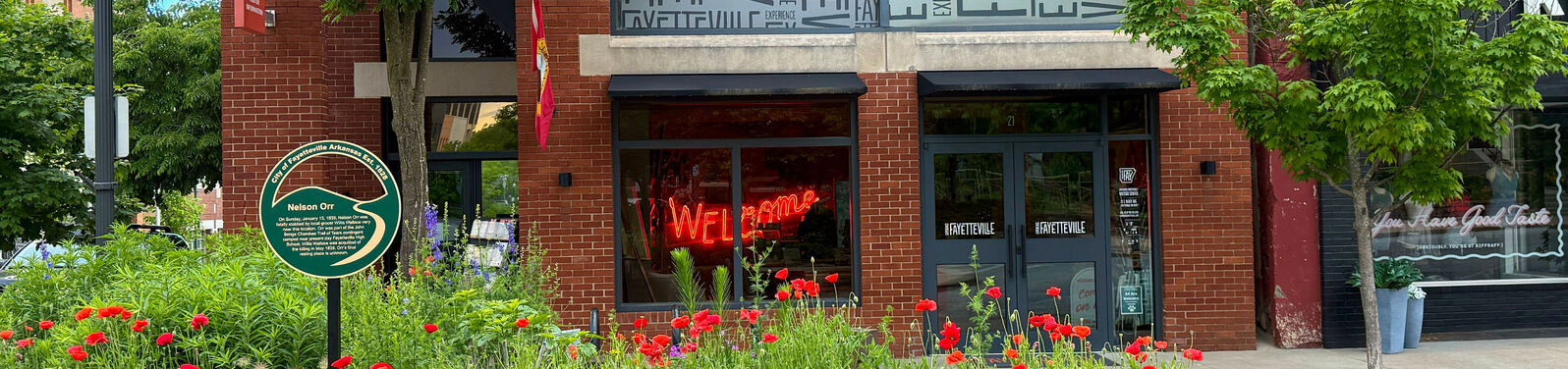 Fayetteville Arkansas Visitors Guide Experience Fayetteville Offices